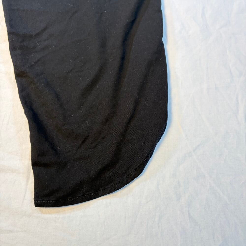 Marine Layer Alison black baggy ankle taper leg pants. Size L. boho, lightweight - Picture 2 of 5